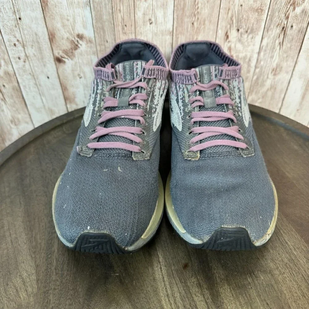 Brooks Ricochet Womens Running Shoes Low Top Athletic Sneakers Multicolor 10